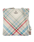 Squire Square Crossbody, &pound;90, Handbags, White, Canvas, Front view